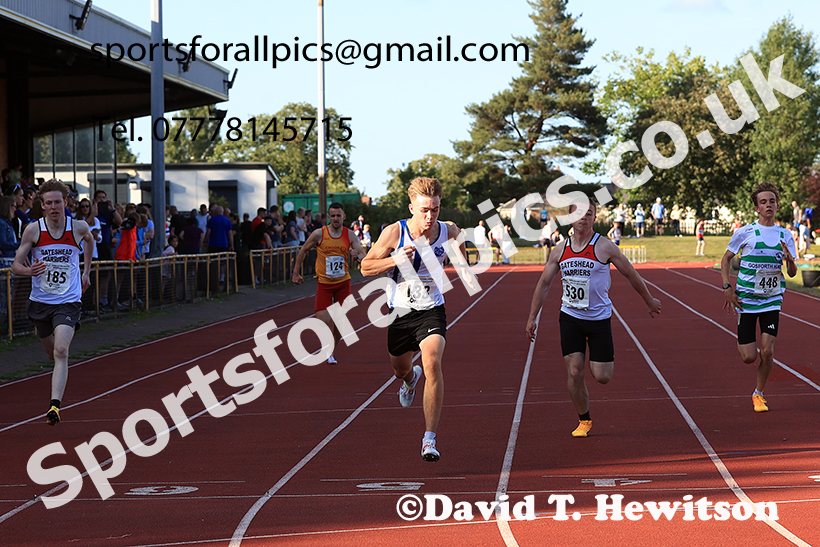 200 metres, 2025 NEGP No 4, Monkton. Photo: David T. Hewitson/Sports for All Pics